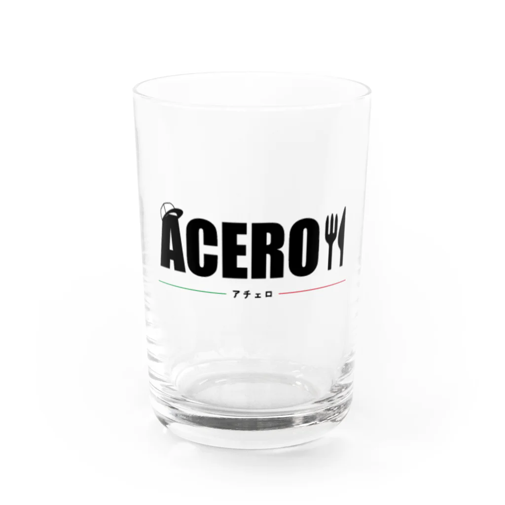ACEROのACEROオリジナルロゴ グラス前面