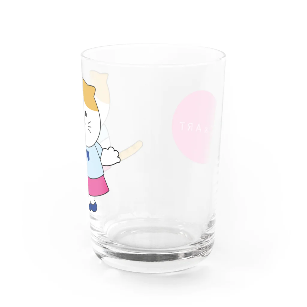 ECandART_HANAのはな [はーい] Water Glass :front