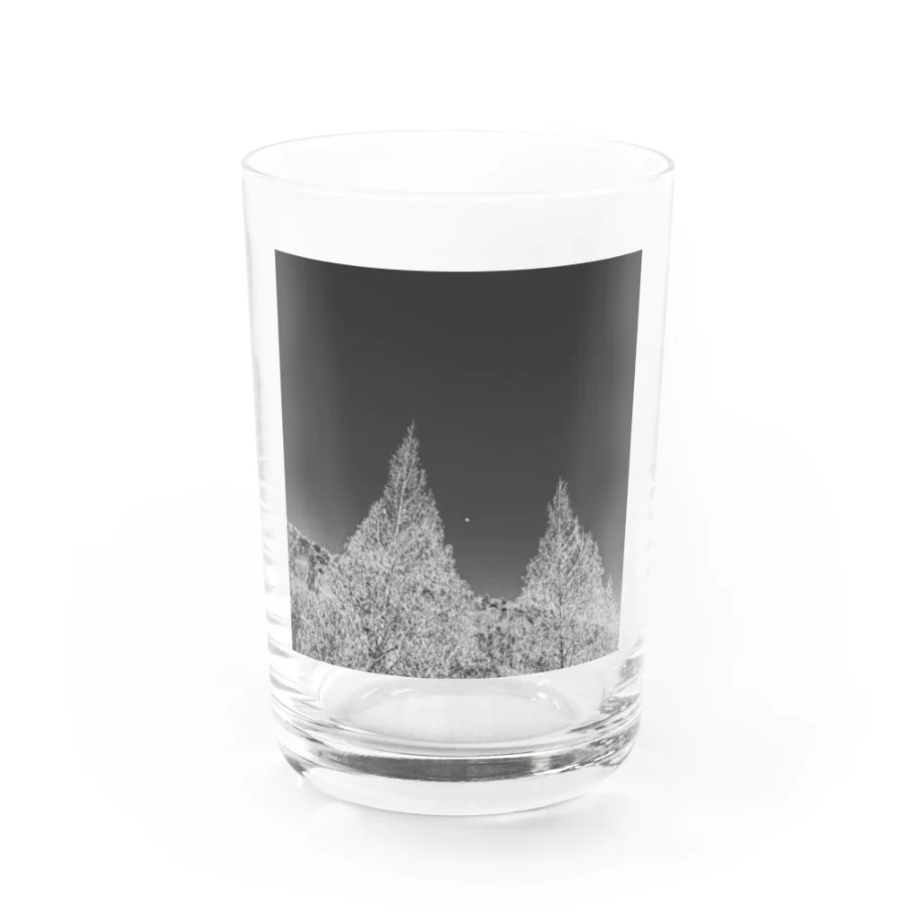 MyFavorites      - あさきのショップ -のフォト 【moon and tree】 シリーズ Water Glass :front