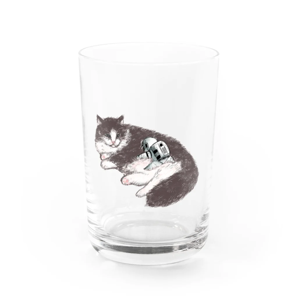 ばろうずのオブジェクト「猫」 Water Glass :front