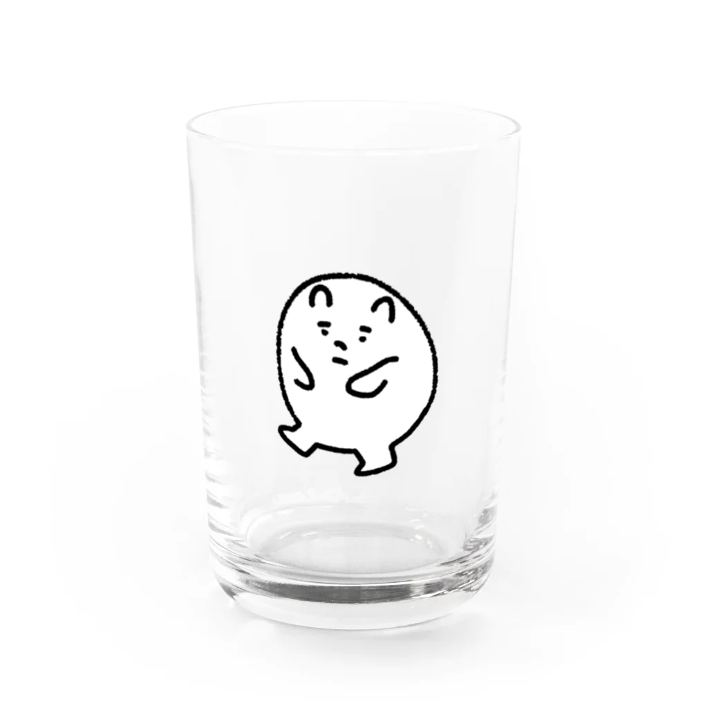 fumu423のfumuくま Water Glass :front