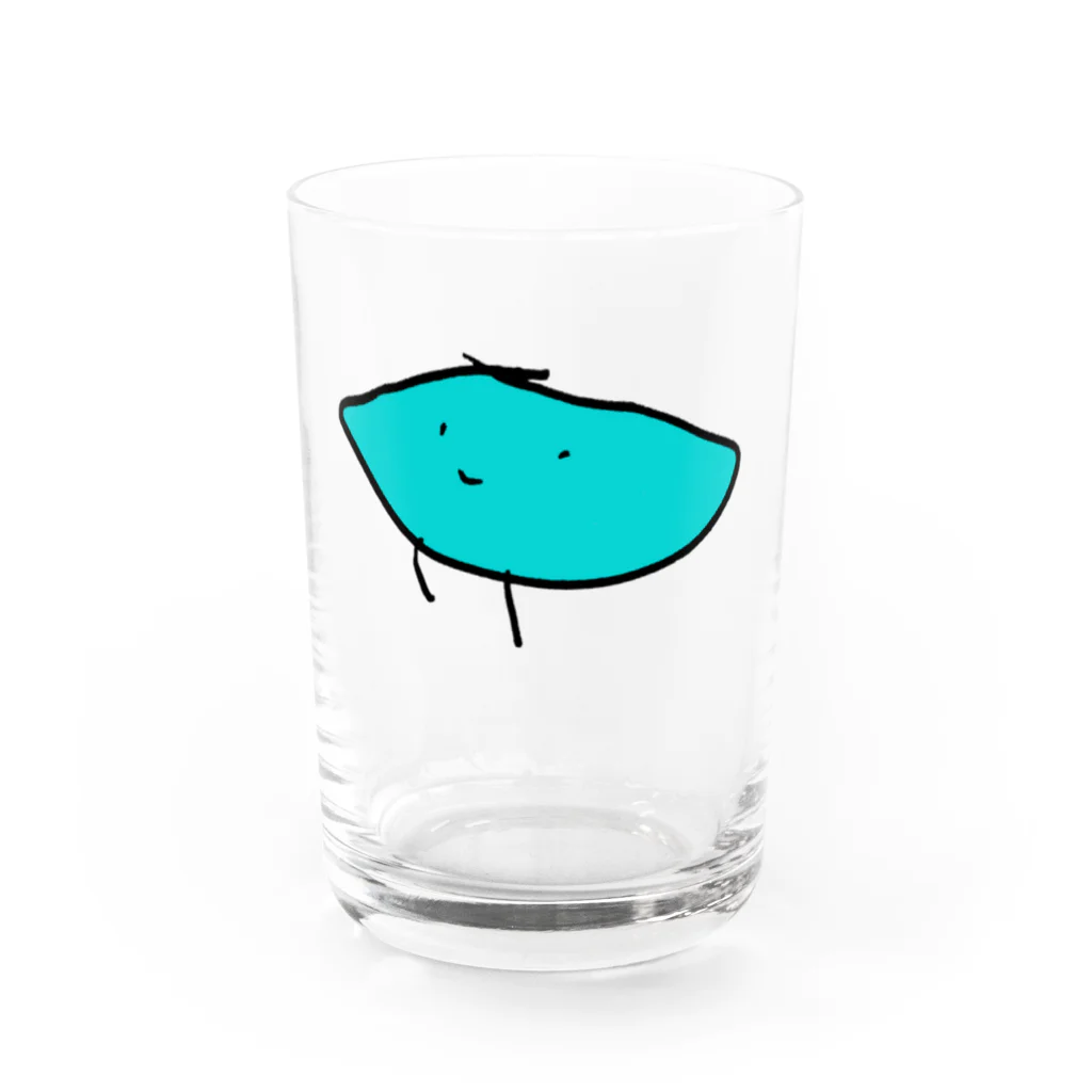 okaochanのおかおかれー Water Glass :front