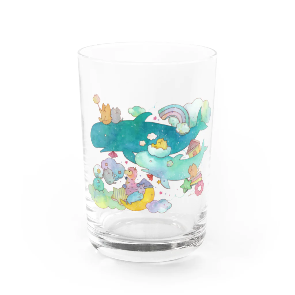 NONKI NIKKIのオキゴンドウの夢 Water Glass :front