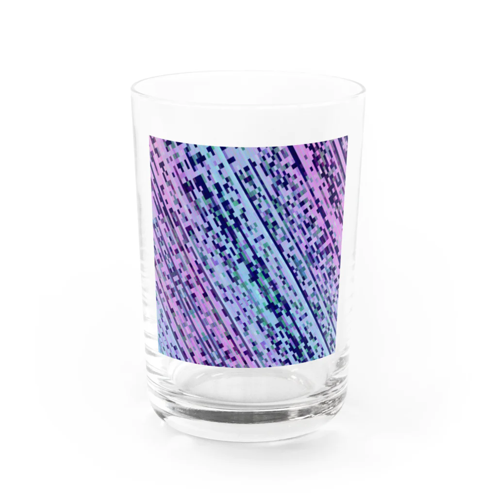 水草の梅雨の雨風 Water Glass :front