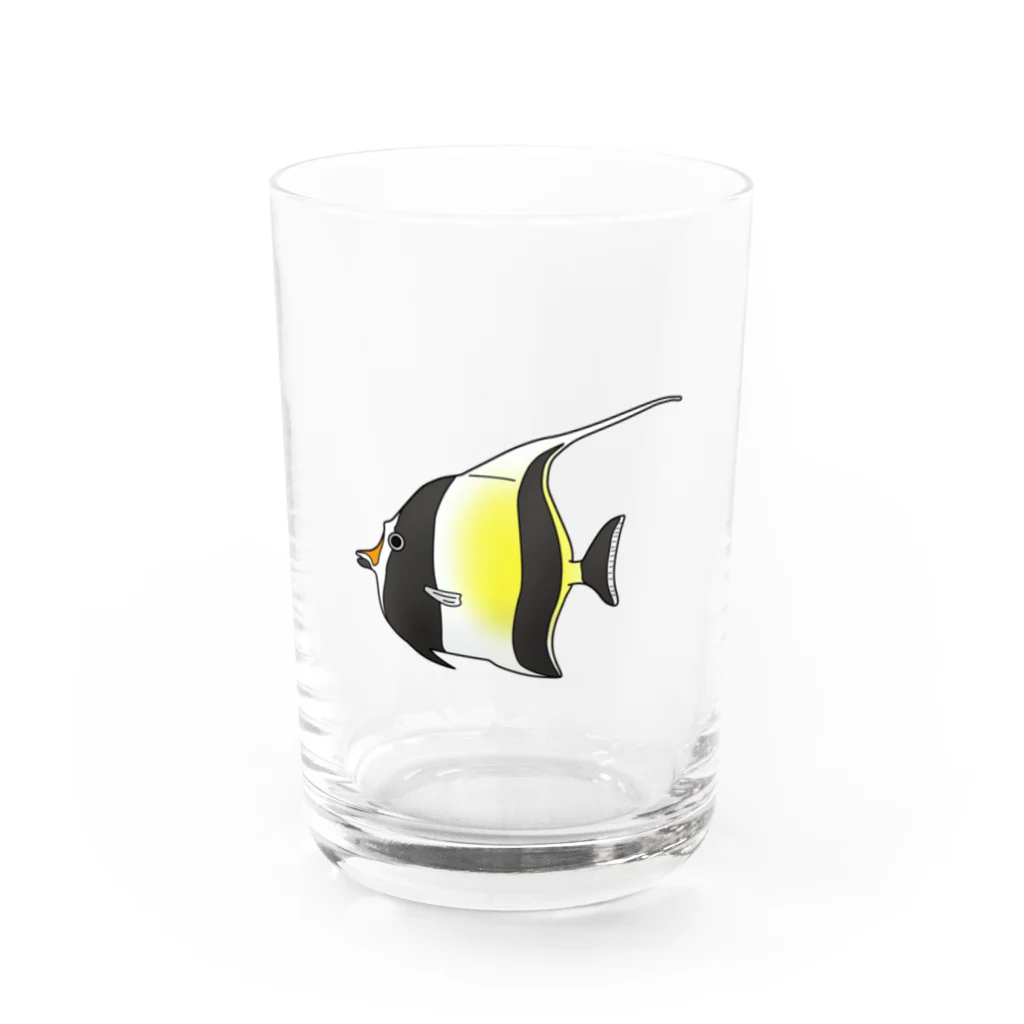 Kids Aquariumのアクアリウムコップ　ツノダシ Water Glass :front