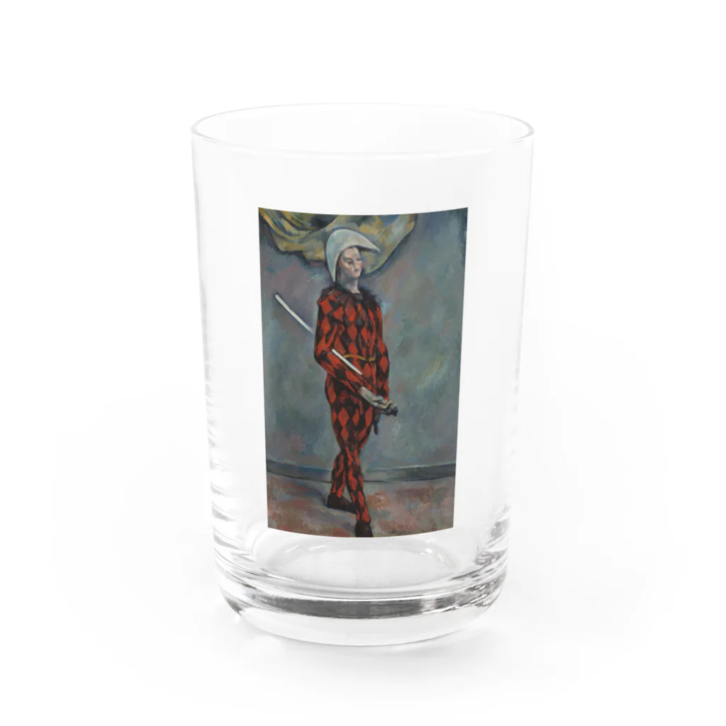 世界美術商店のアルルカン / Harlequin Water Glass :front