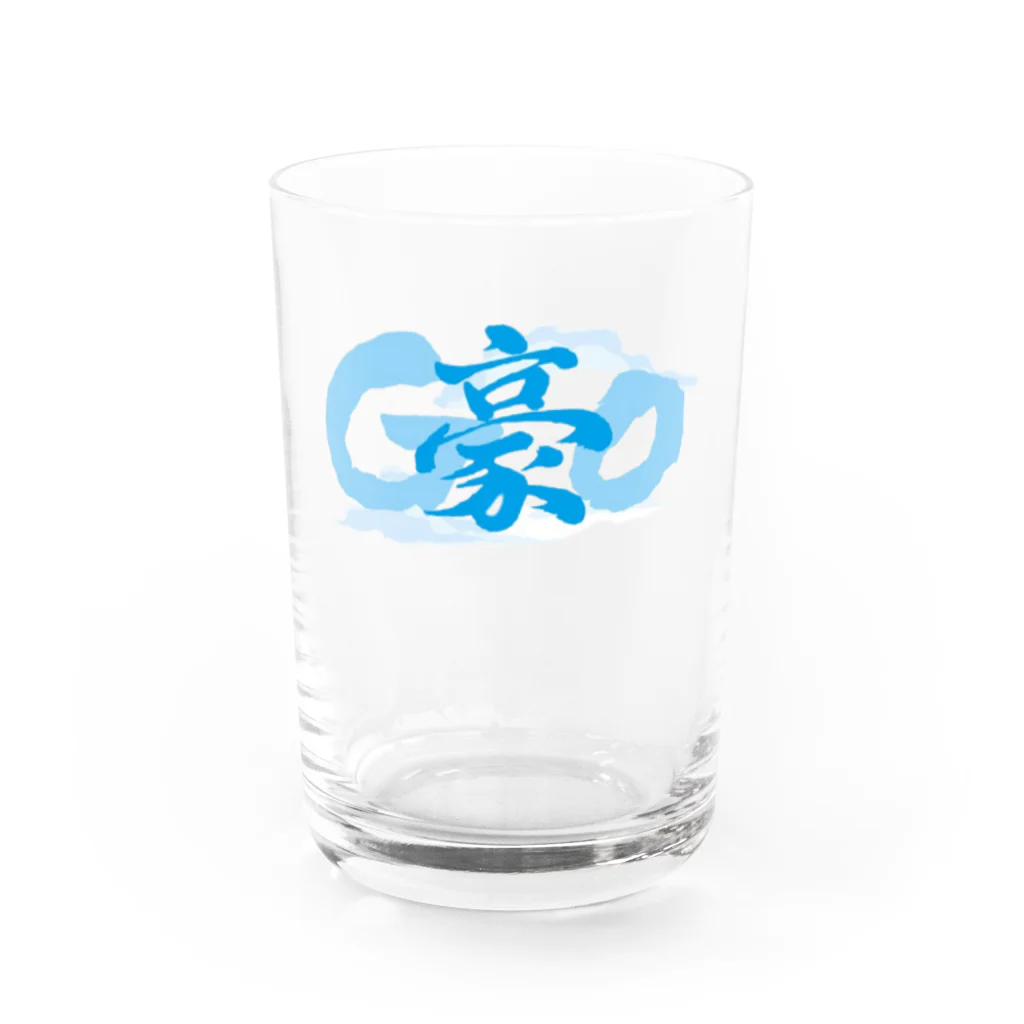 sugimocoのGO!!白雲 Water Glass :front