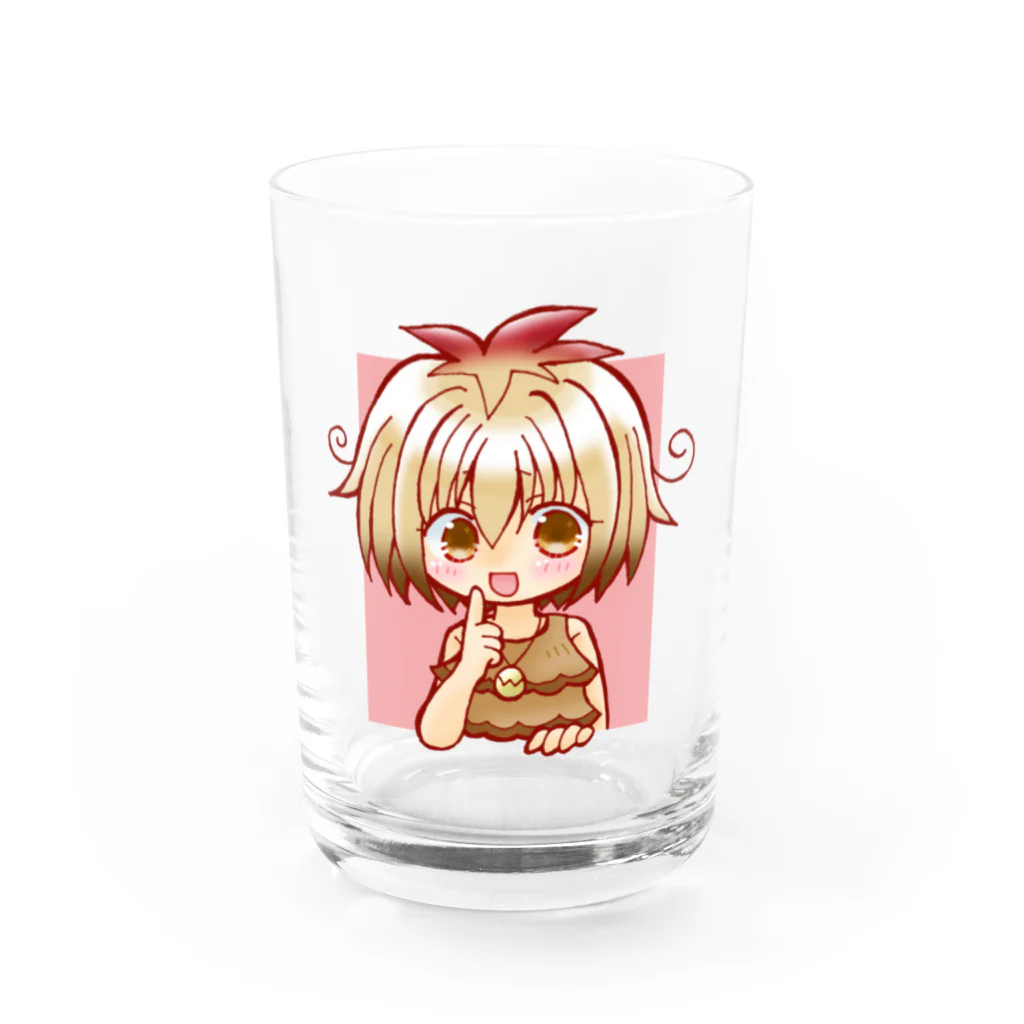 親鳥えぬの比内地鶏のひないちゃん Water Glass :front