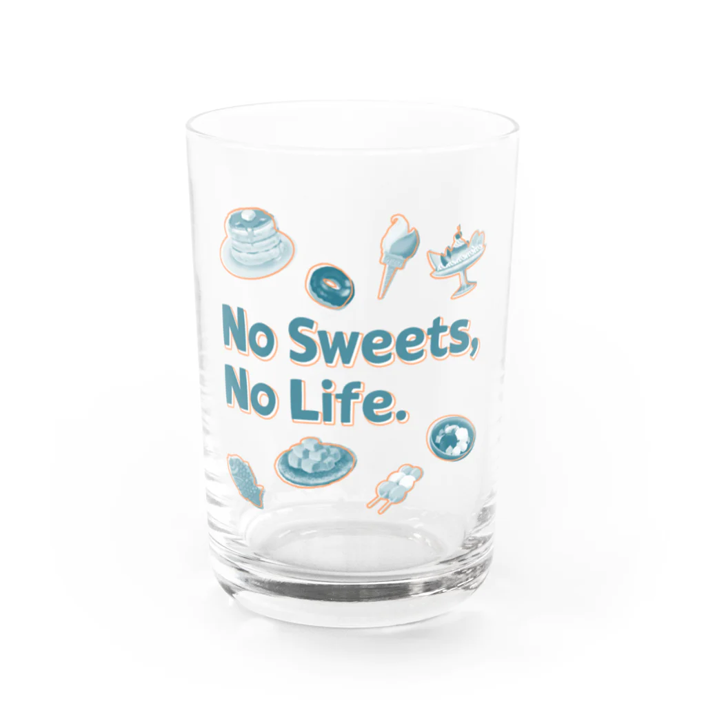 SU-KUのNo Sweets,No Life.Ⅱ Water Glass :front