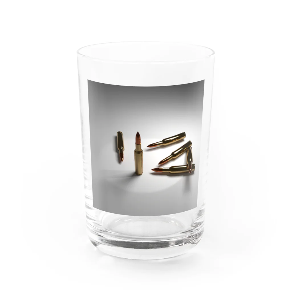 ちゃちゃんちゃちゃのbullets Water Glass :front