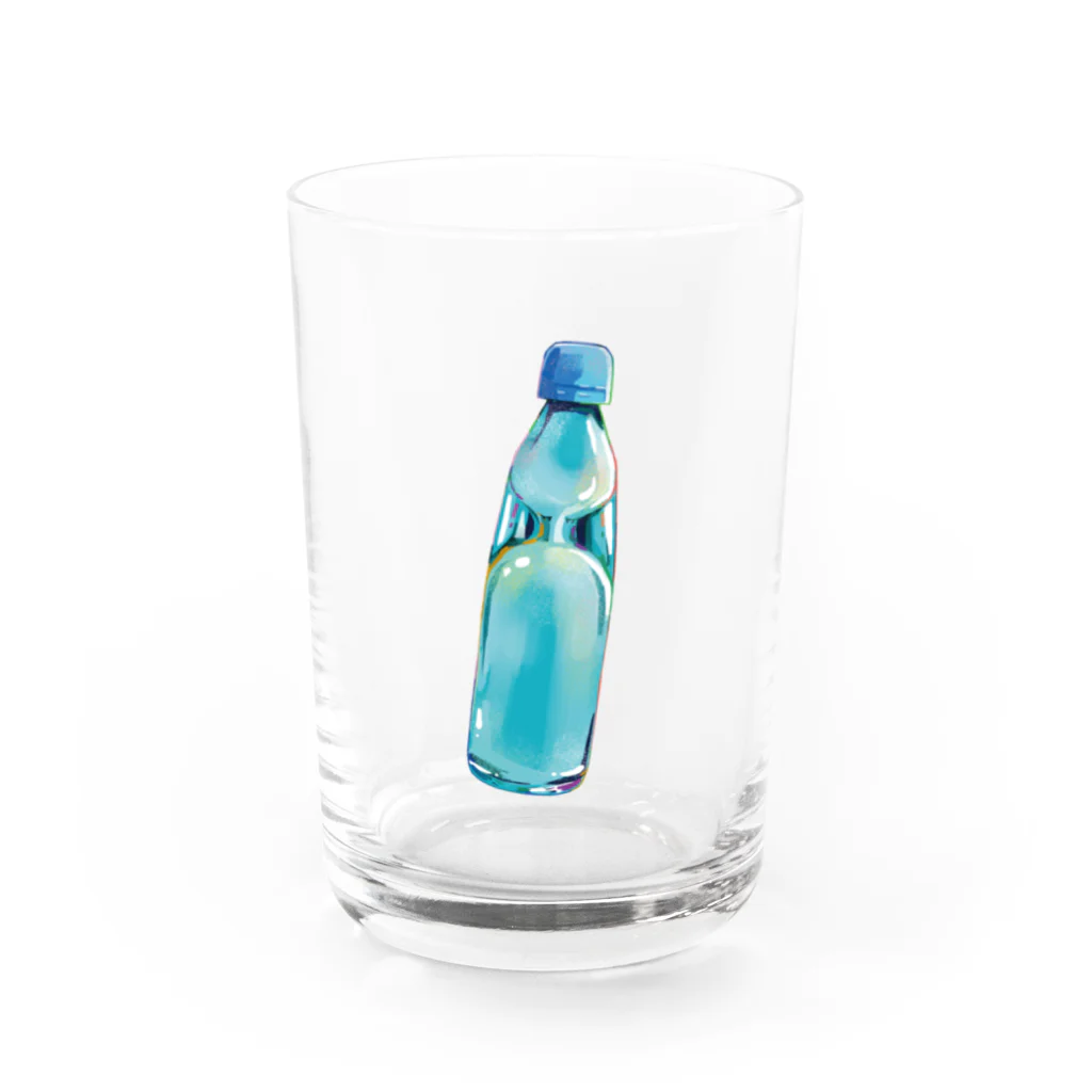 honeycombのラムネ Water Glass :front