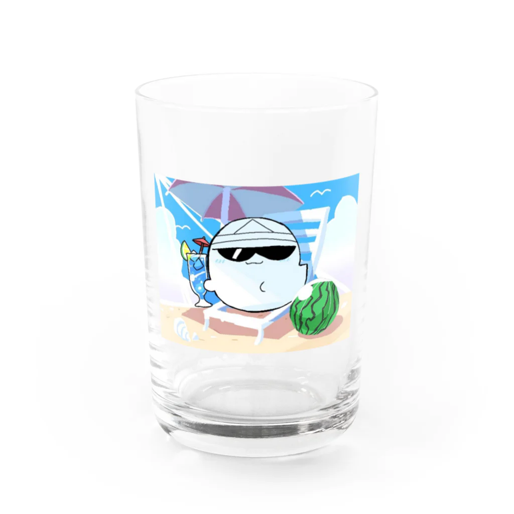 ながしめおばけのながしめおばけ Water Glass :front