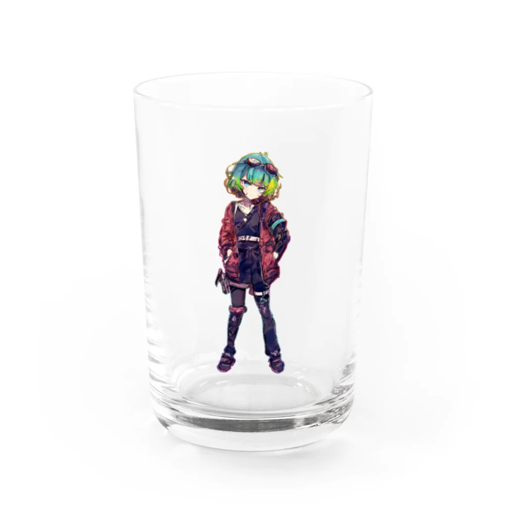 ねこかつのでざいんべやの2023ねこかつメインビジュアル Water Glass :front