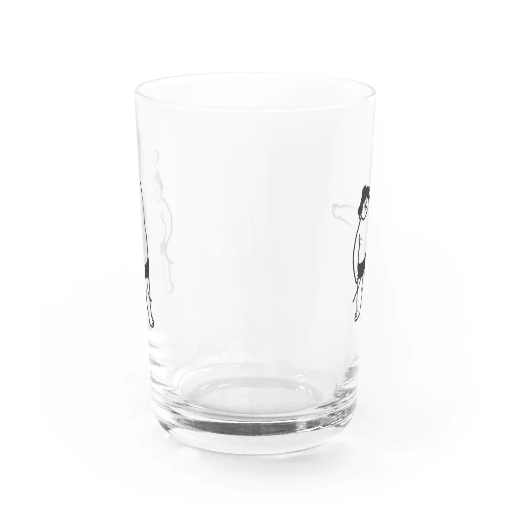 おはぎやまストアのおはぎやまグラス たいそう Water Glass :front