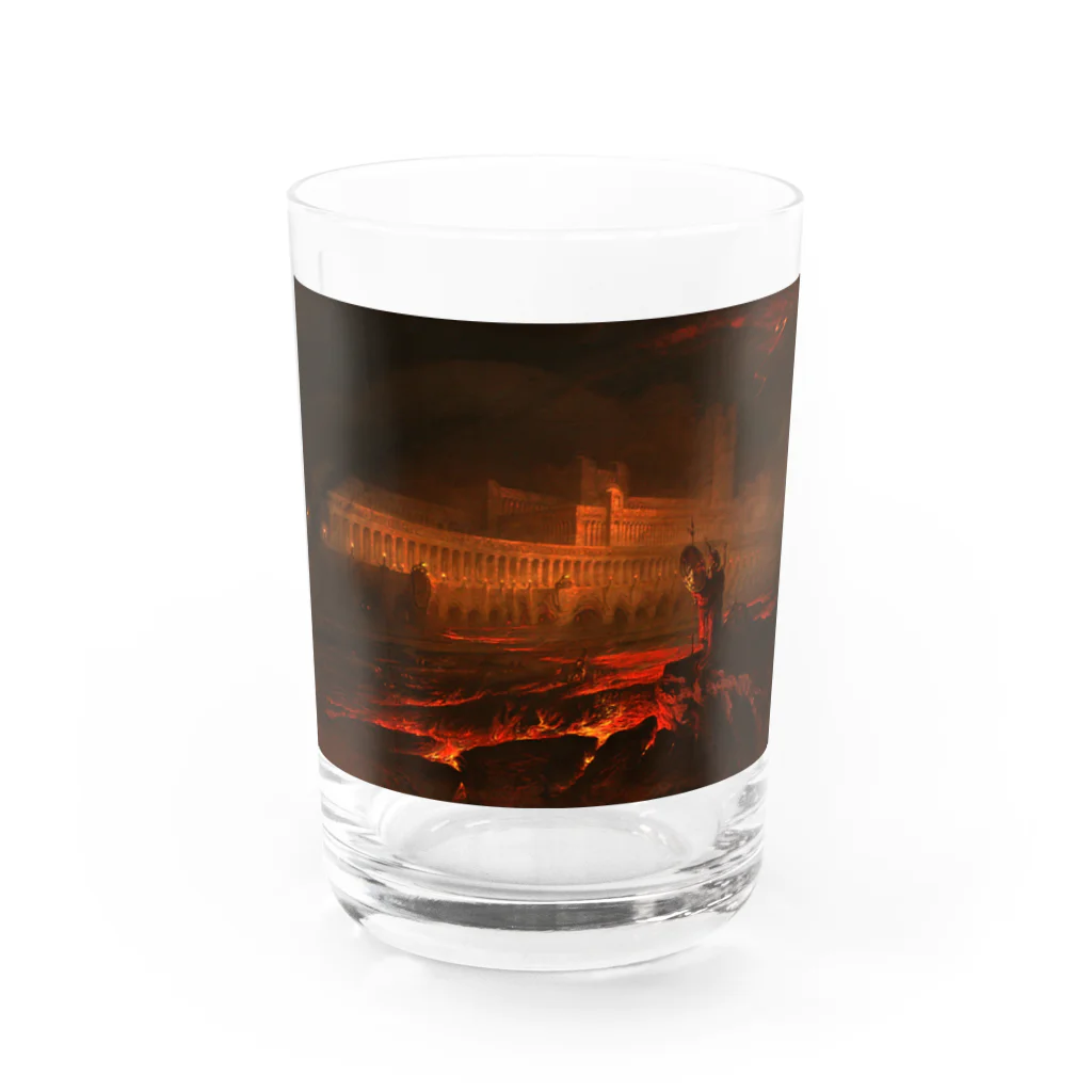 世界美術商店の万魔殿 / Pandemonium Water Glass :front