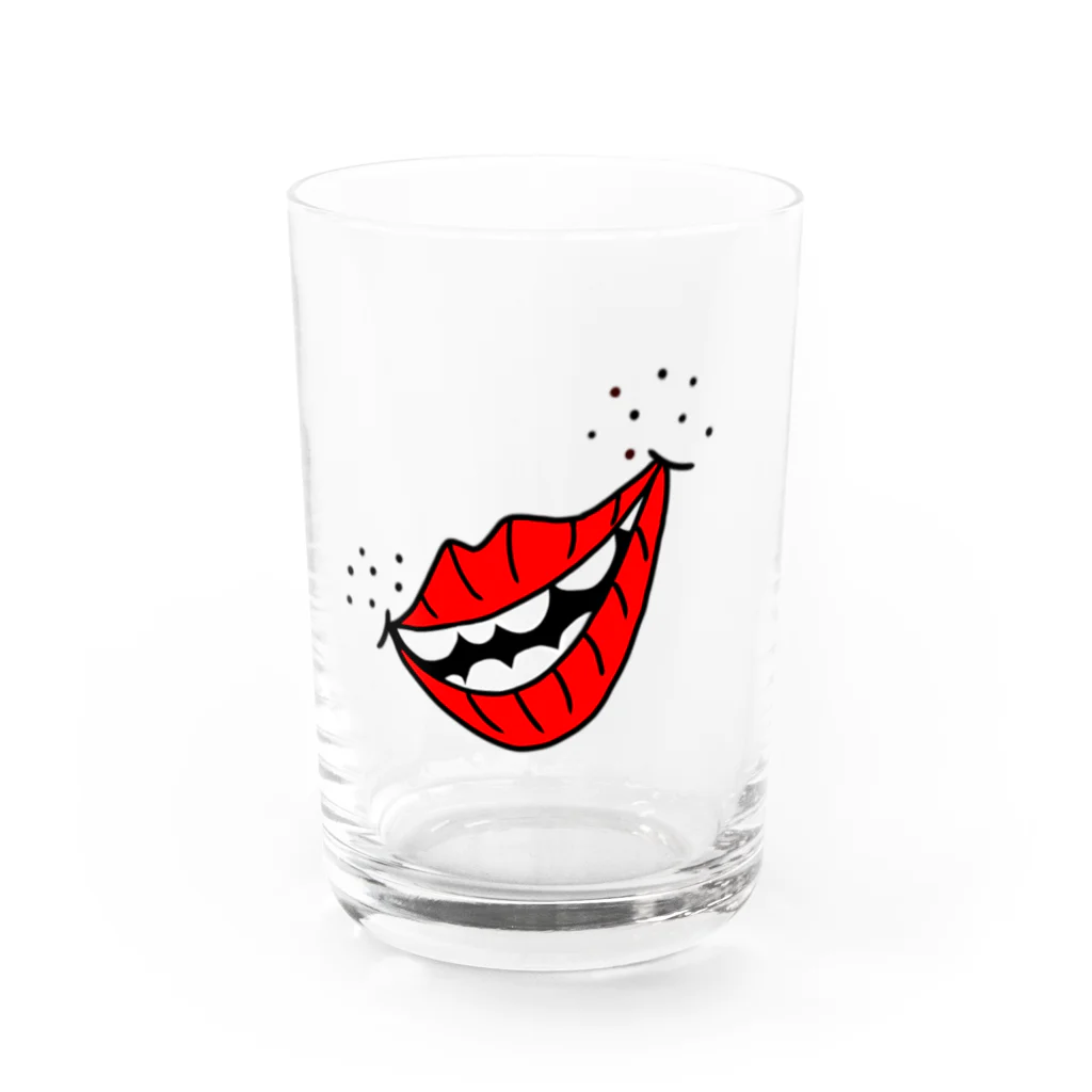 Bandysのそばかすマウス Water Glass :front