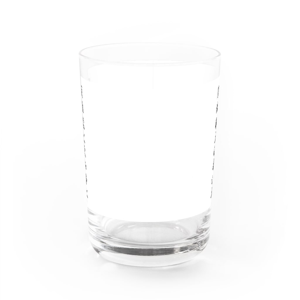 Rigelの徳川家康の軍旗 Water Glass :front