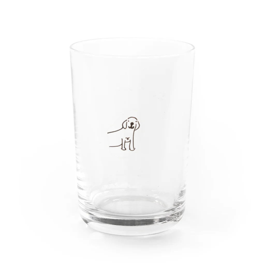 moodookiiiのtommyいっぬ Water Glass :front