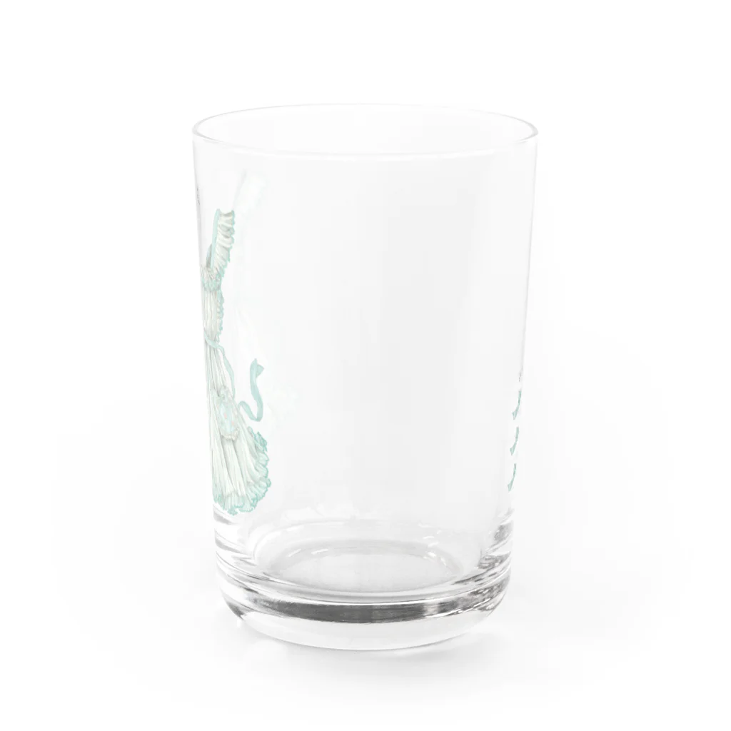 okappaloverのapron Water Glass :front