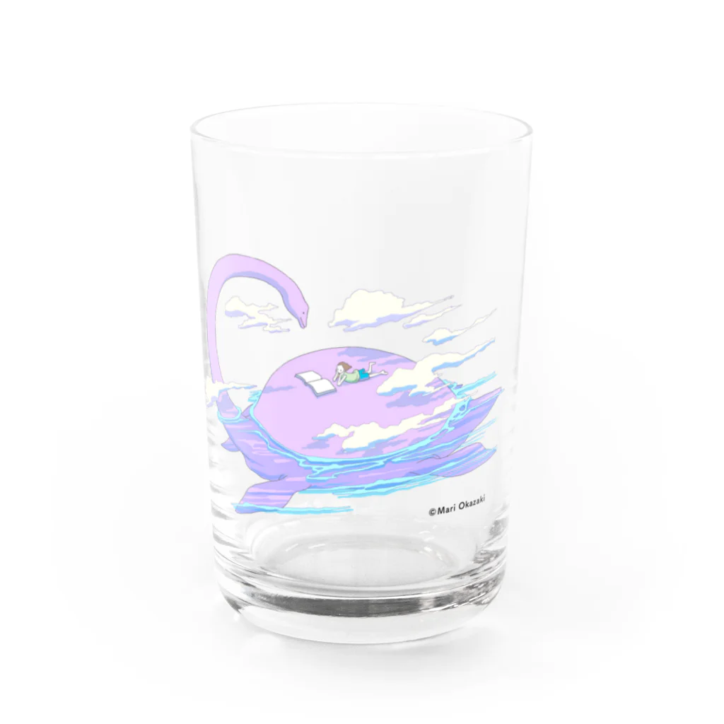 neconos Goodsの本の神様 Water Glass :front