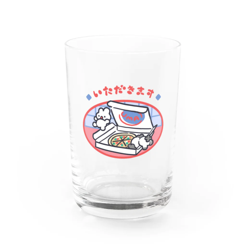 るびのぴざ_いただきます Water Glass :front