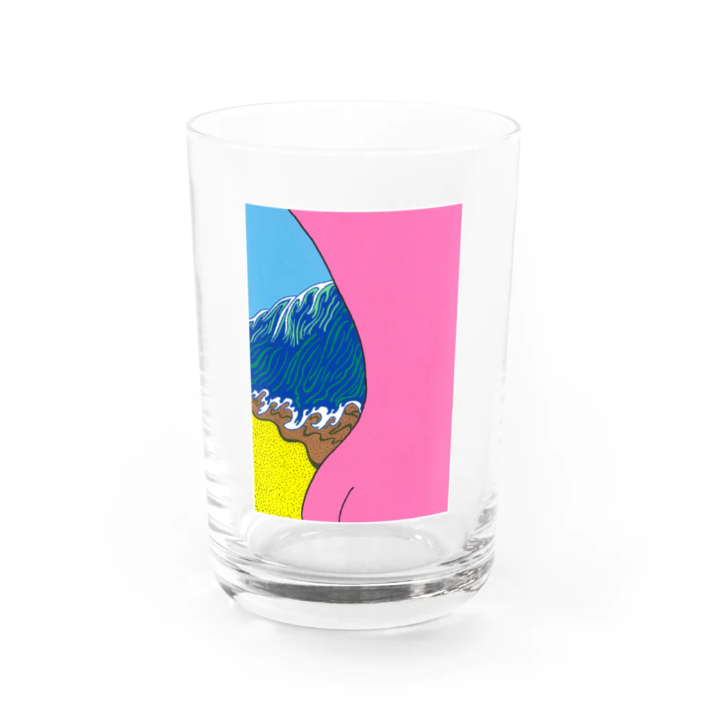 ASAP CASHのThe sea and poison  Water Glass :front