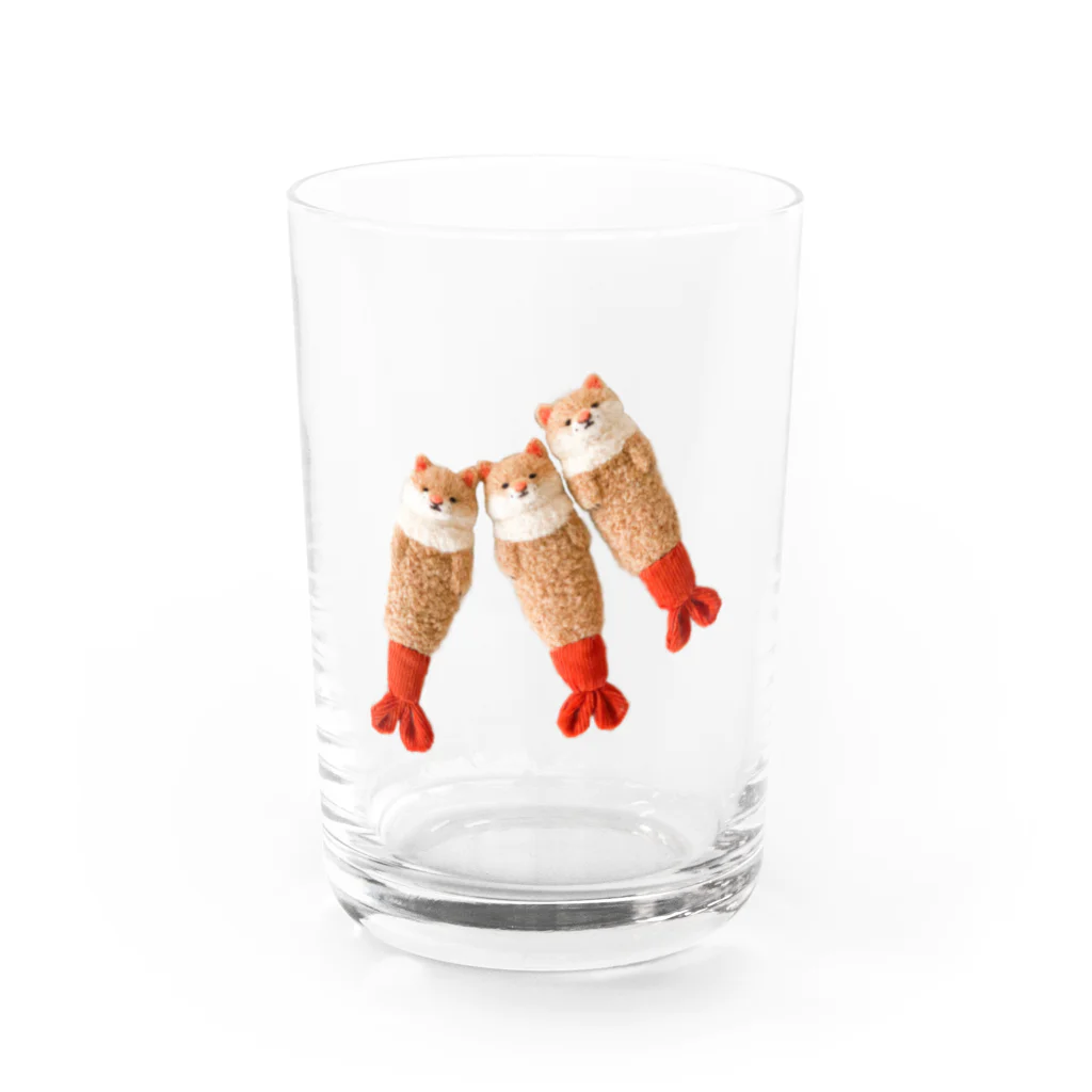 ROROのエビフライな猫 グラス前面