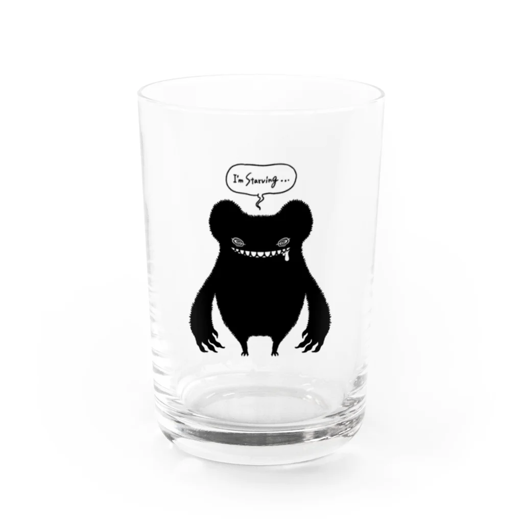 Wooperの腹ペコモンスター Water Glass :front