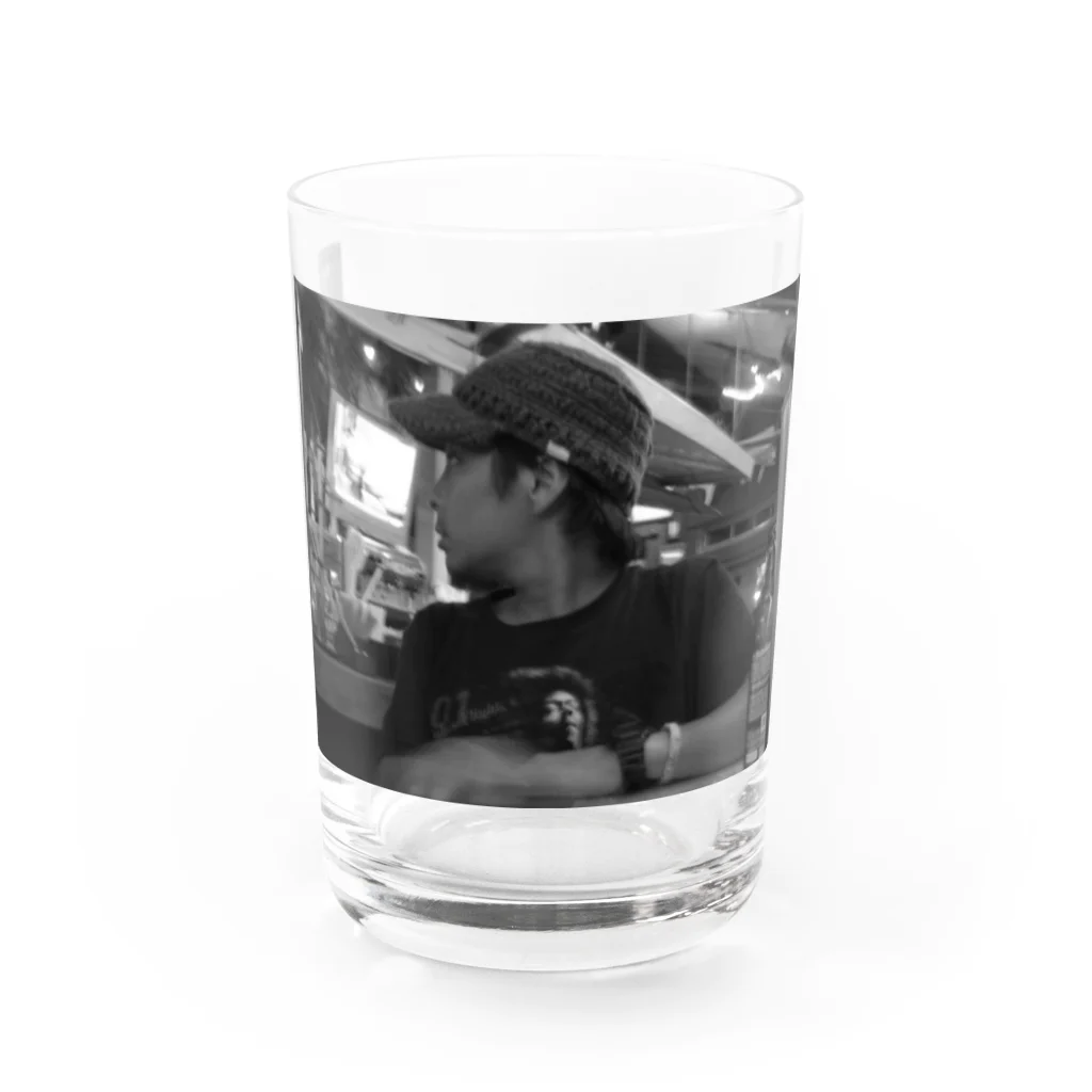 はらけんの振り向くはらけん Water Glass :front