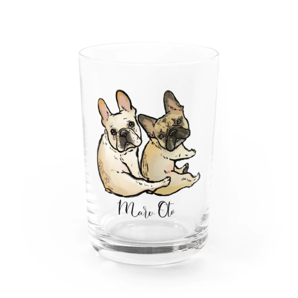 BULL HAWAII mihoデザイのフレブルmaruoto Water Glass :front