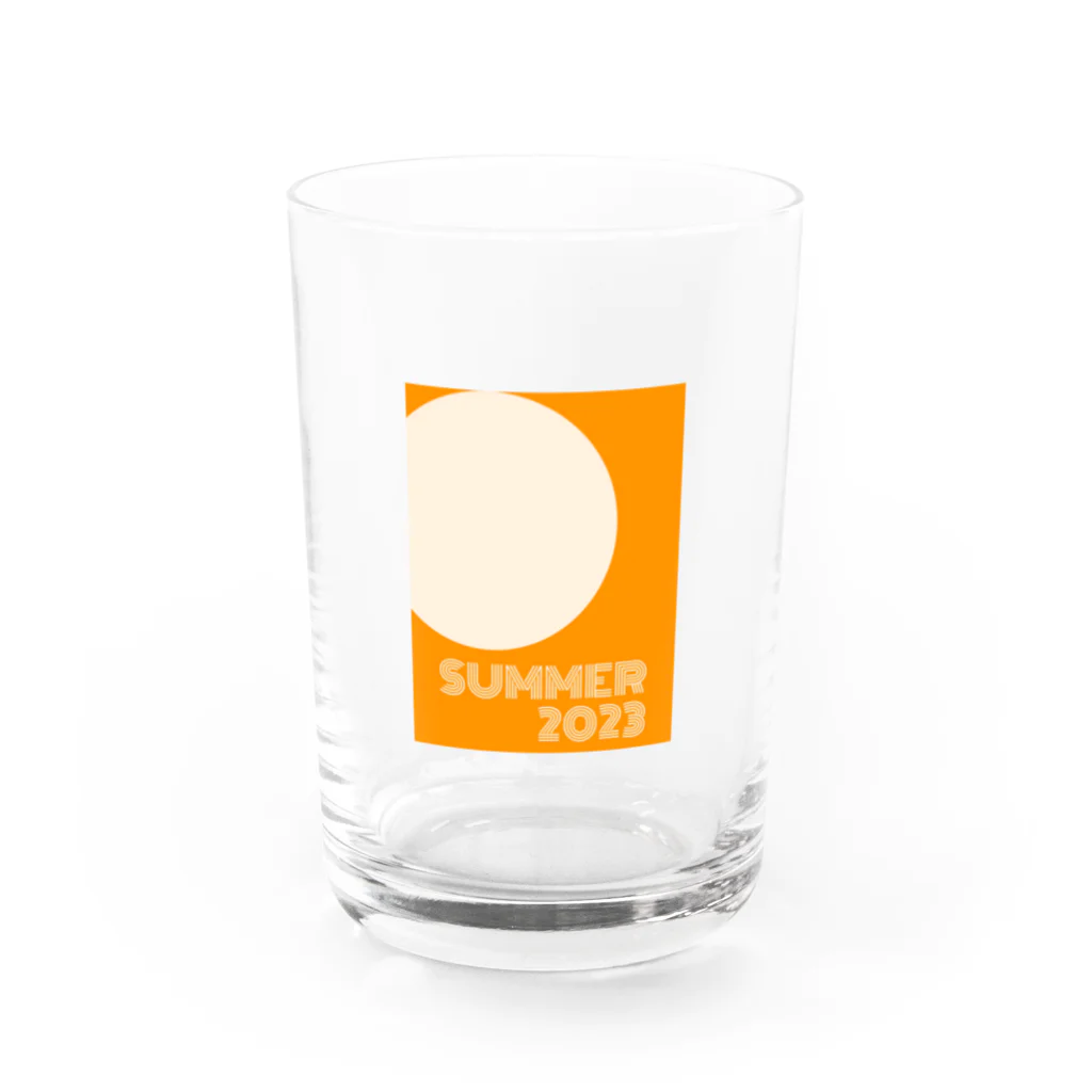 mihyuのSUMMER2023 Water Glass :front