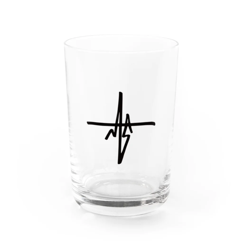 NASATAMのnasatam-LOGO Water Glass :front