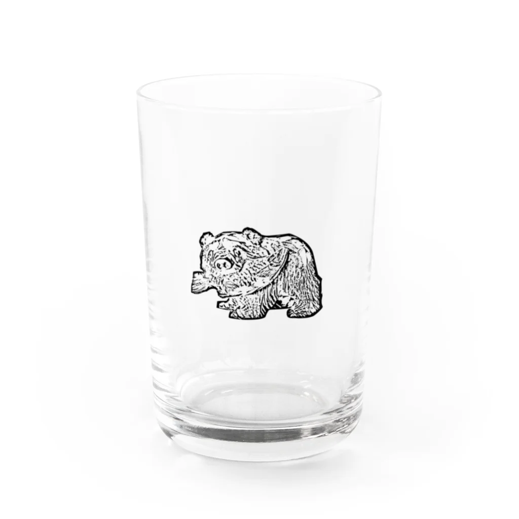 イリルリのマルクマ Water Glass :front