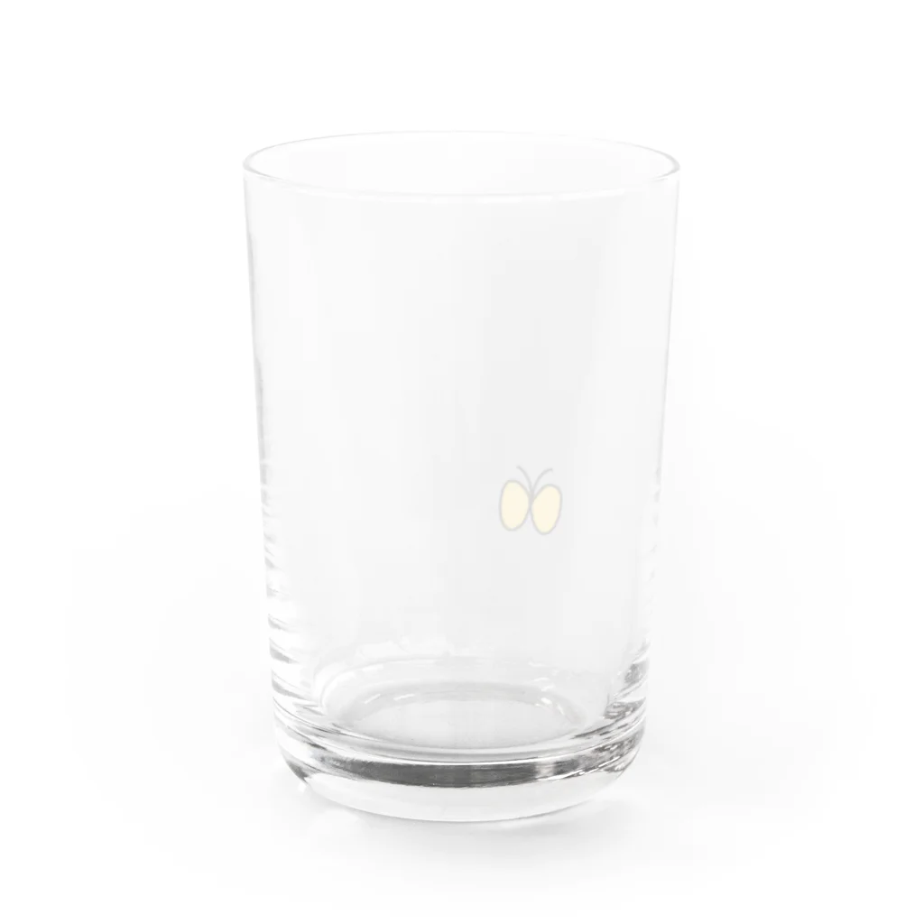 UNDERSON STOREのちょうちょ Water Glass :front