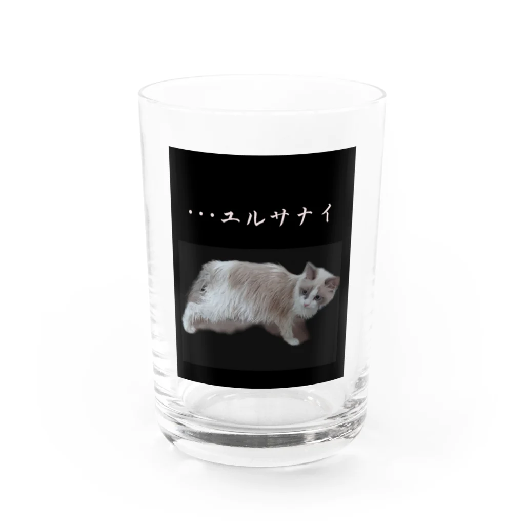 munteaのこはねこ Water Glass :front