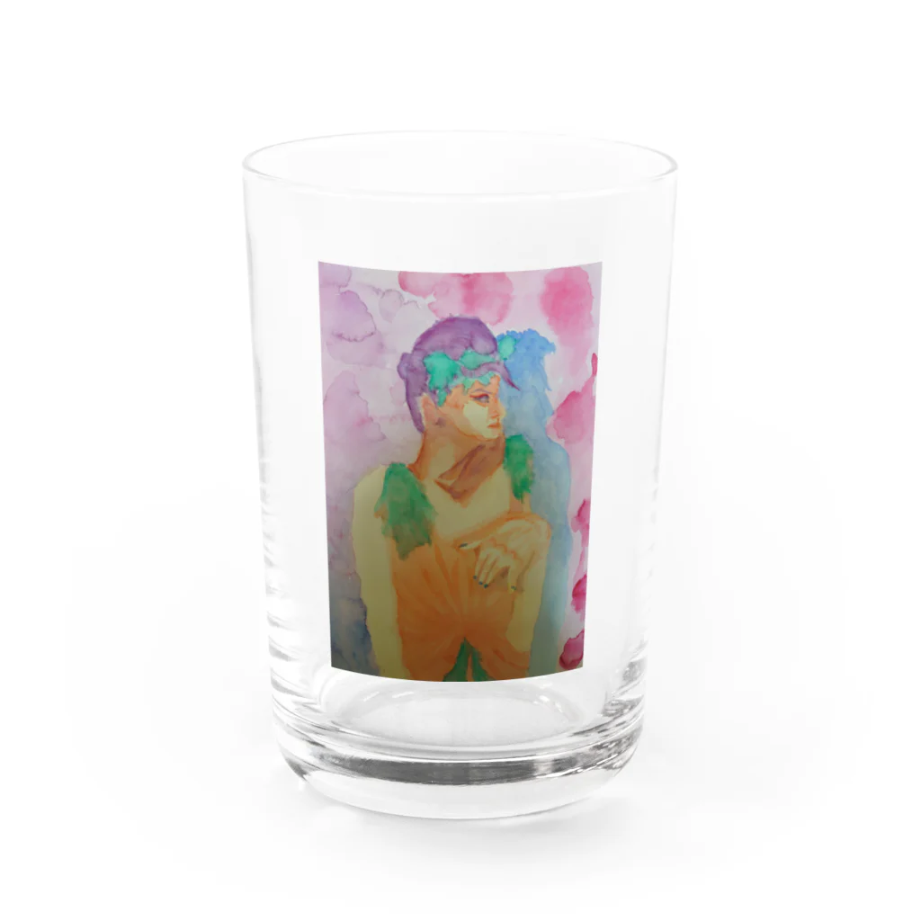 cruel worldのwhat a wonderful and cruel world Water Glass :front