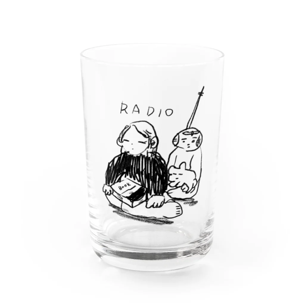 えたいのしれぬ屋のラジオ達 Water Glass :front
