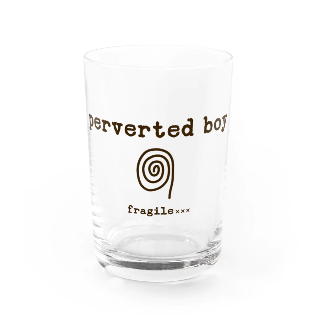 fragile×××のperverted ♂ Water Glass :front