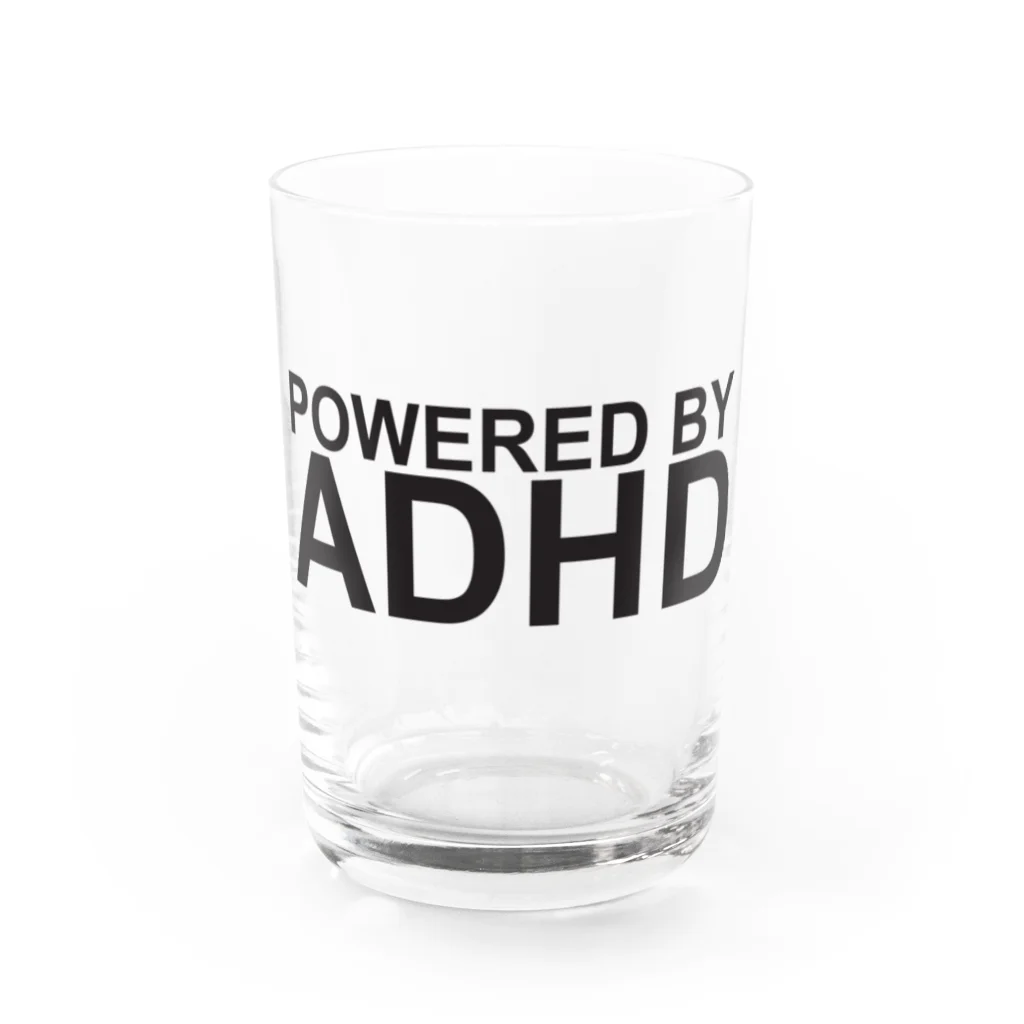 SensiSense センシセンスのPowered by ADHD Water Glass :front