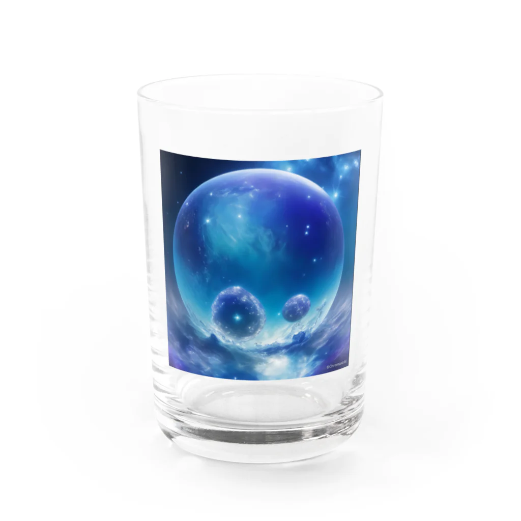 ChromastrAlのTears of the Cosmos Water Glass :front