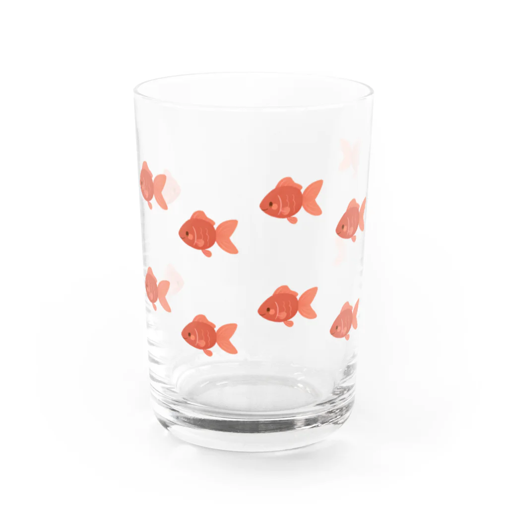 レタ(LETA)のすいすい金魚 Water Glass :front