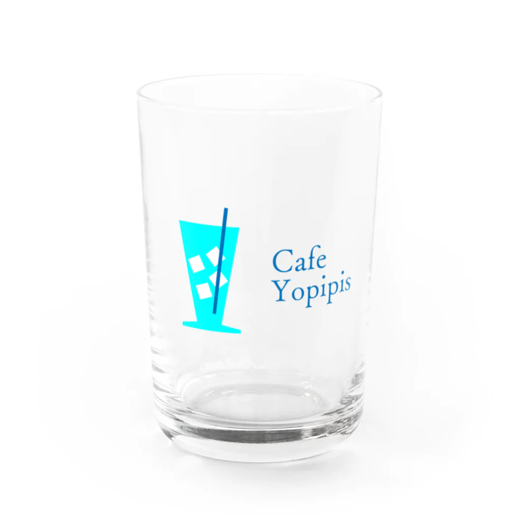 よぴぴ | SUNABACOのよぴぴすカフェグッズ Water Glass :front