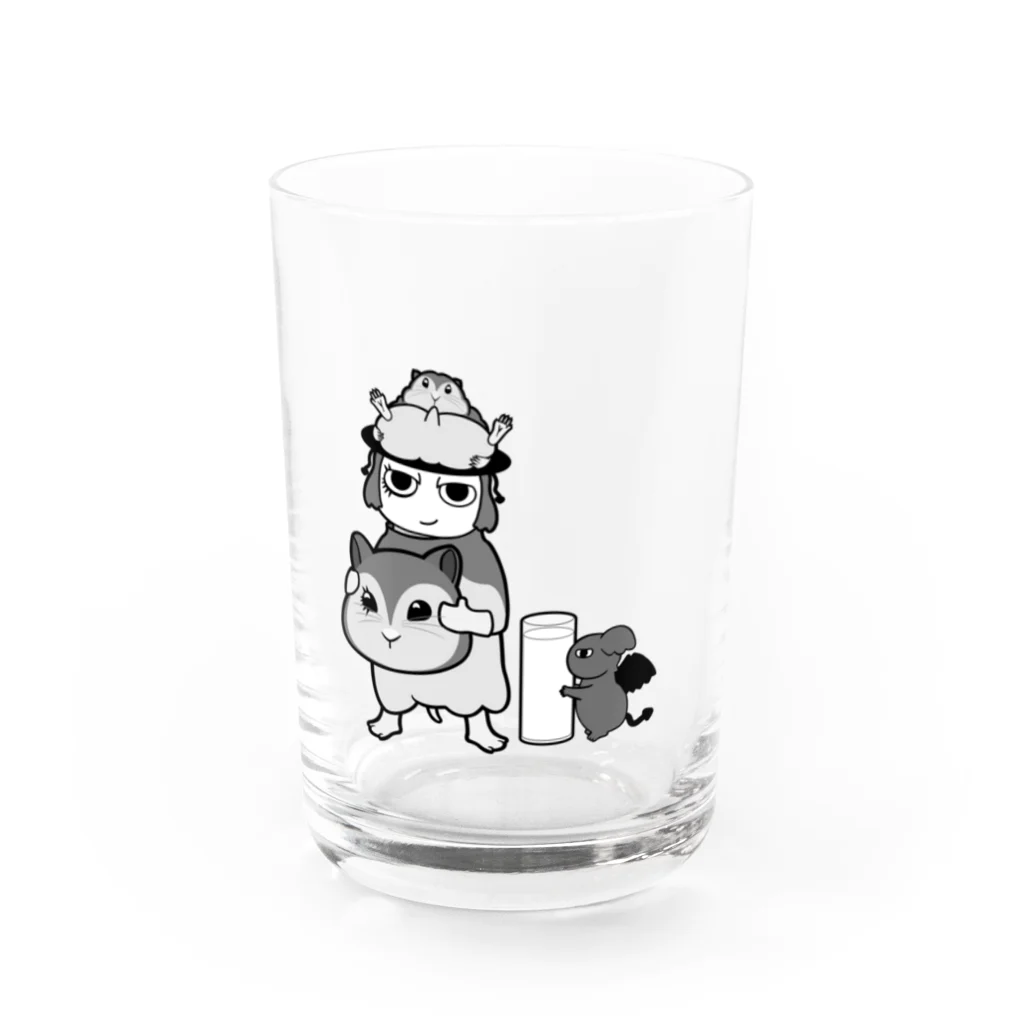 にゃはは♪屋の＊コラボ＊あれっ？クスッ（カレゴ版）からお帰りばーじょん・改・全員“スター” Water Glass :front