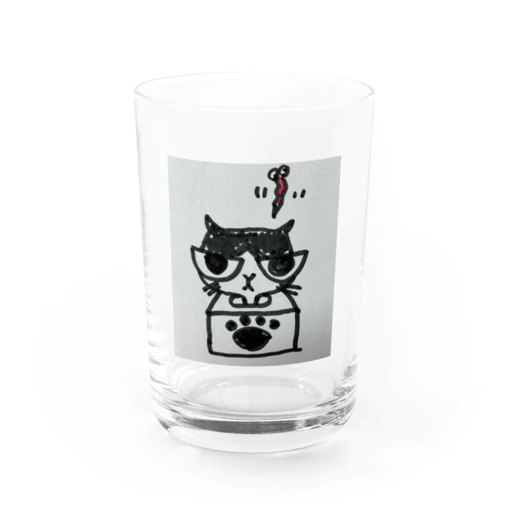 𝗧𝗢𝗠𝗠𝗢𝗧🐾𝗦𝗛𝗢𝗣のチビちゃん箱入り娘 Water Glass :front