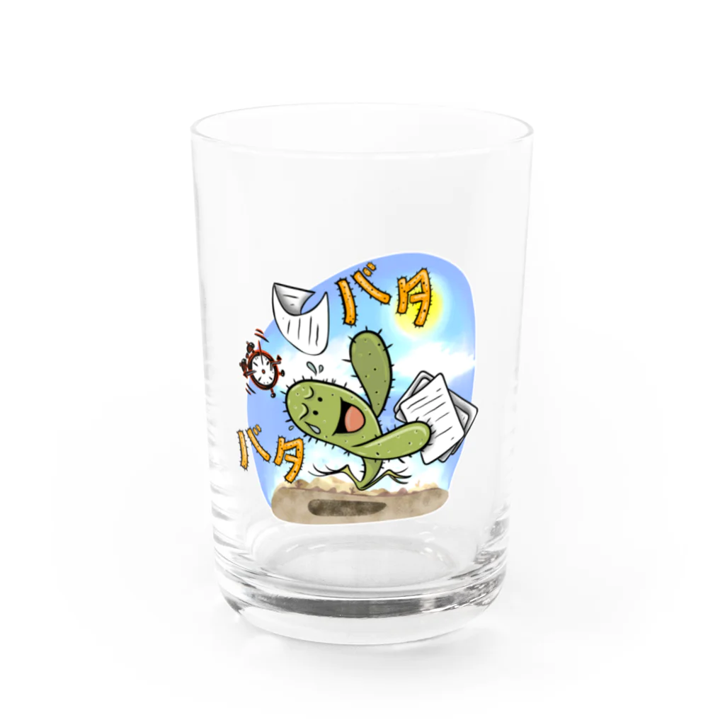 Realm of Ramblesのサボテン　- バタバタ Water Glass :front