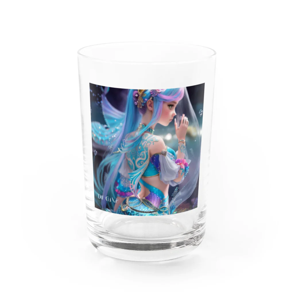 💖宇宙整体♪🌈♪こころからだチャンネル♪💖のmermaid LARA Water Glass :front