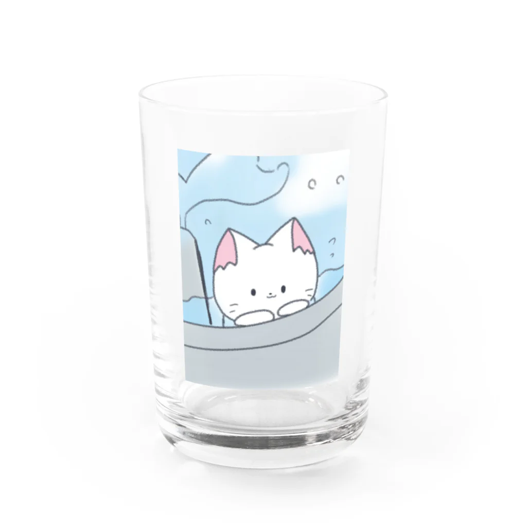 なくも/イラストレーターの今日は噴水の日。 Water Glass :front