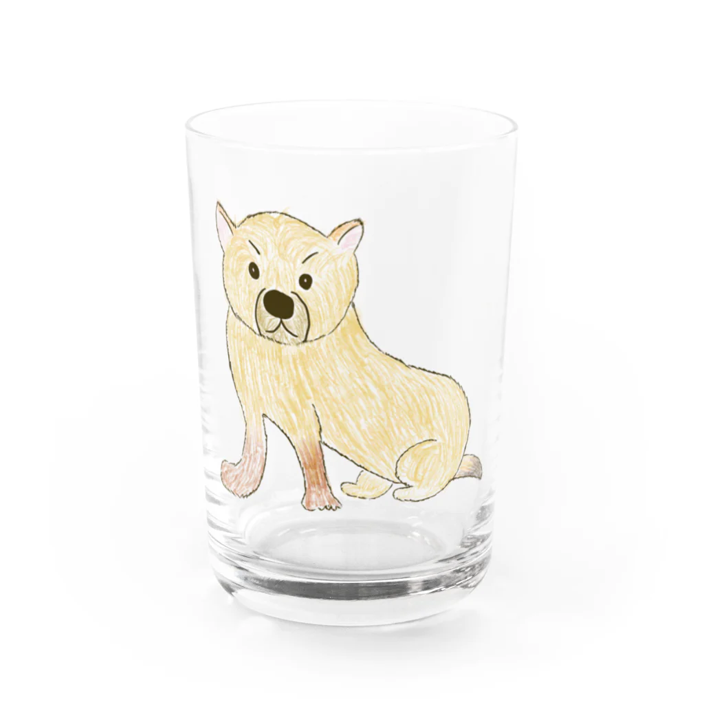 kobekoseienのやぶいぬさん Water Glass :front