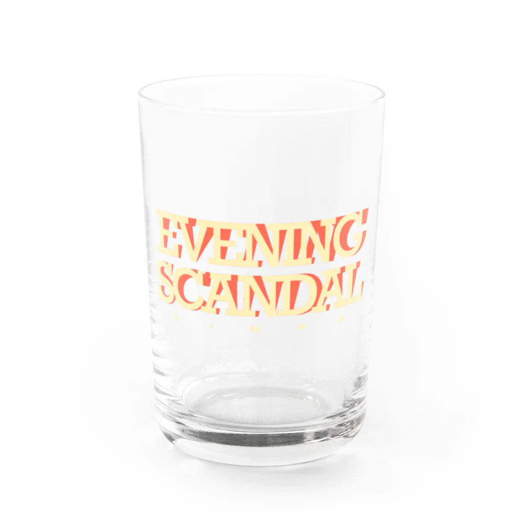 肉乳母車のDINAR・EVENING SCANDAL Water Glass :front