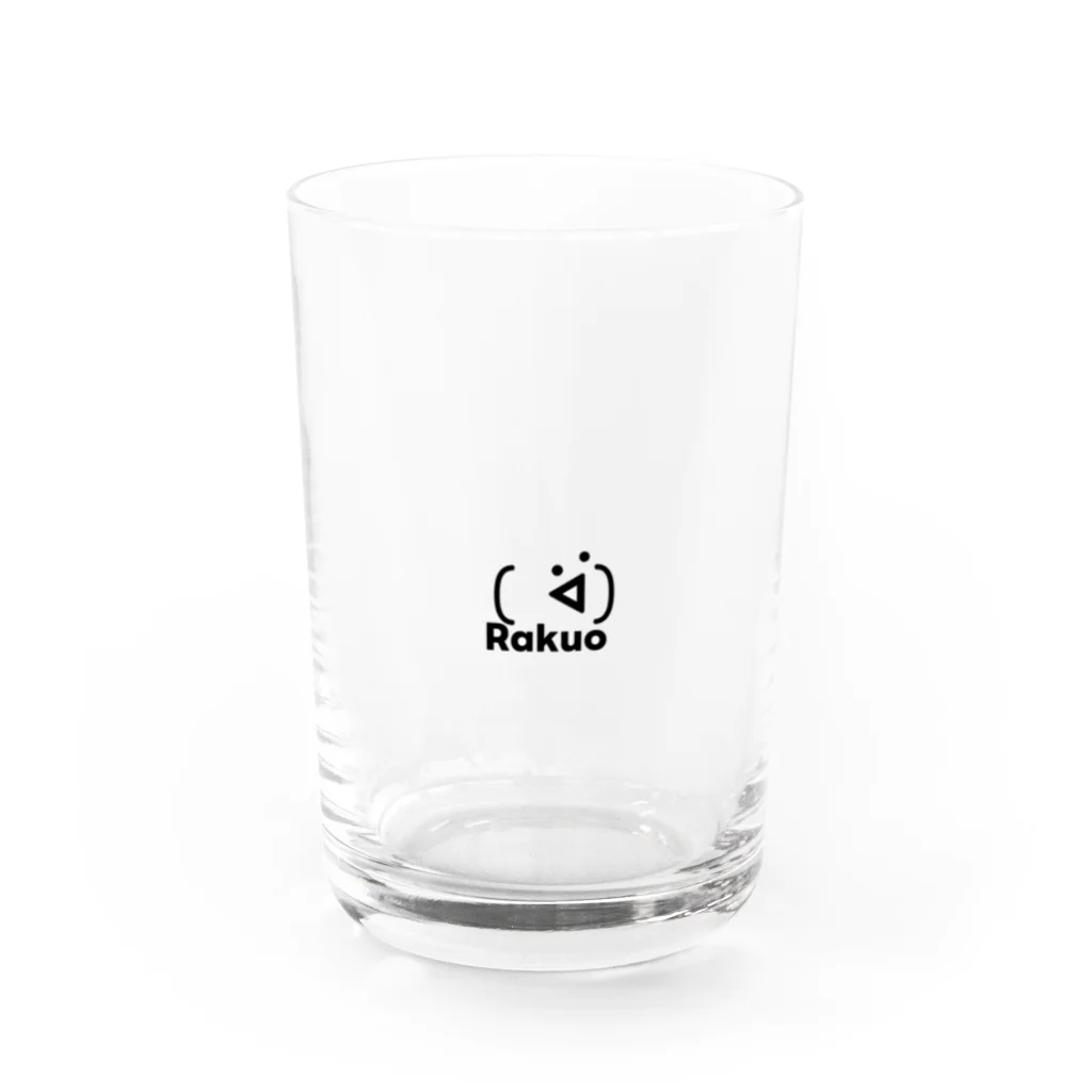 落書男(Rakuo)の( ᐛ )Rakuo Water Glass :front